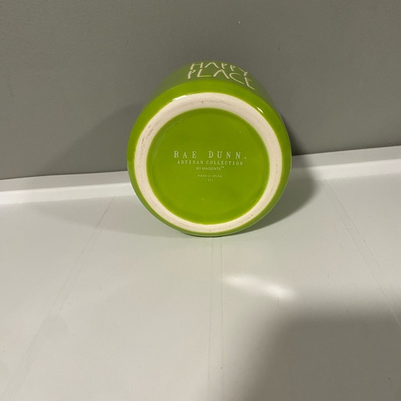 RAE DUNN “ HAPPY PLACE “ Mini Planter Pot - Picture 2 of 3